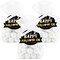 Big Dot of Happiness Jack-O'-Lantern Halloween - Kids Halloween Party Clear Goodie Favor Bags - Treat Bags With Tags - Set of 12